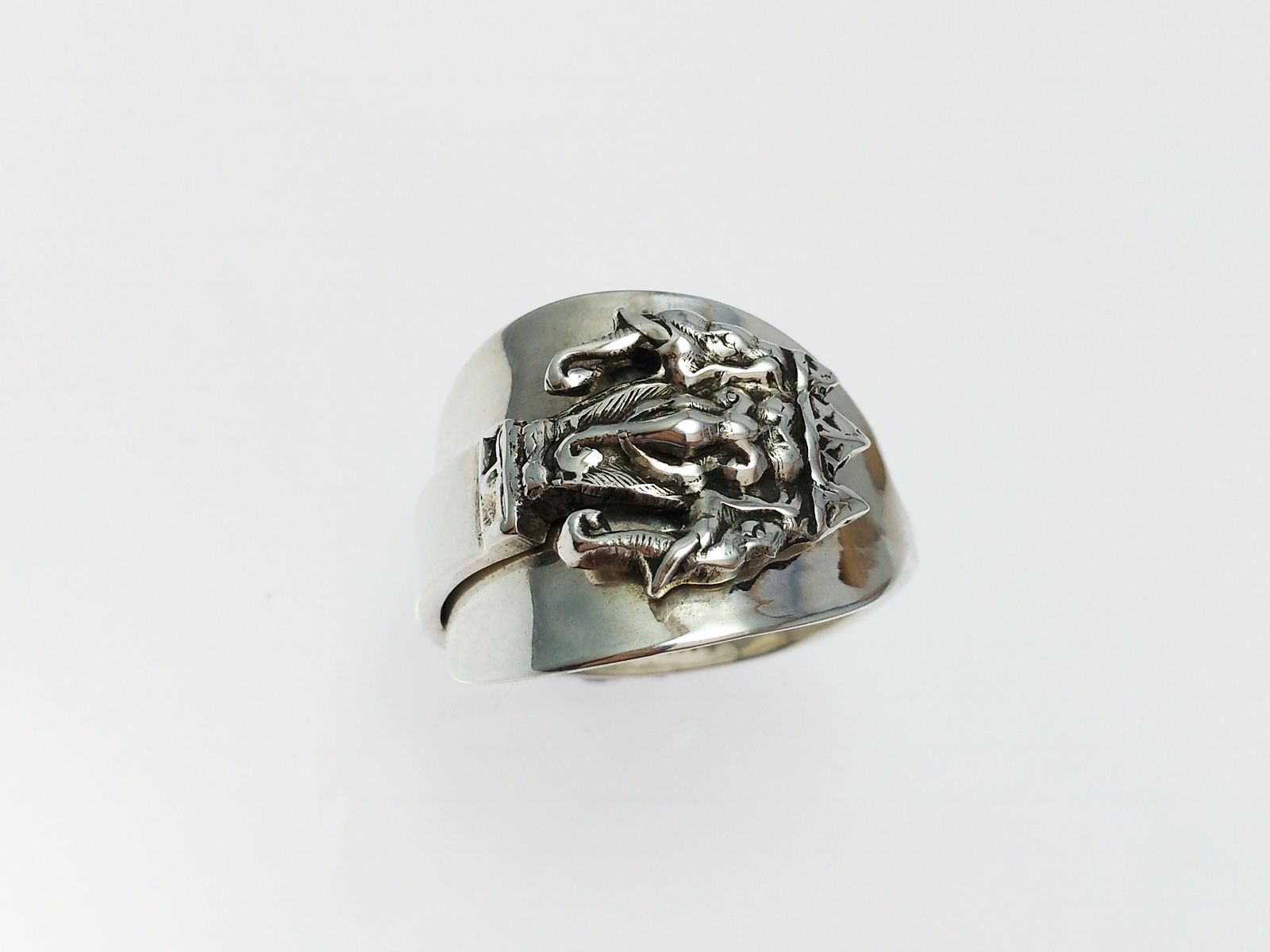 Anelli: Silberring aus Silber-925 mit Elefantengott Erawan Design – Nuovo e nell'imballaggio originale da Meilen venduto da Byrd-bijoux 4