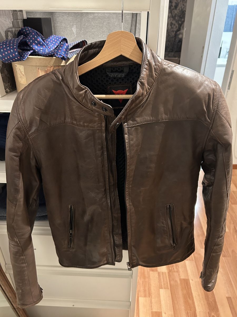 Dainese Giacche: Dainese Fulcro LEATHER Jacket model Mike P – Usato da Zürich venduto da Giallotto 3