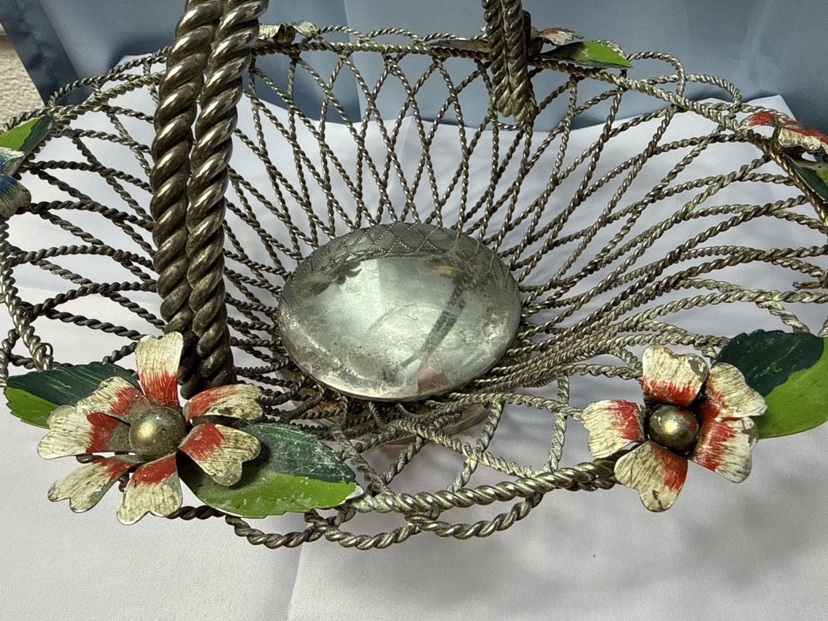 Altro in Antiquarato & Arte: Vintage Korb versilbert  – Usato da Grenchen venduto da swiss.antiques 1