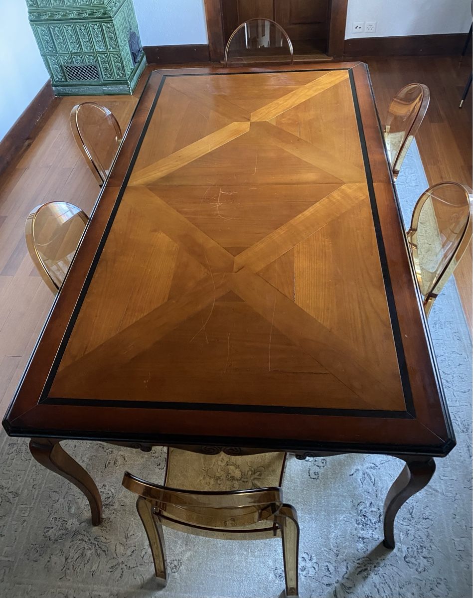 Tische: Dining table 110x200 walnut extendible – Gebraucht aus Onex von kan_s2lt