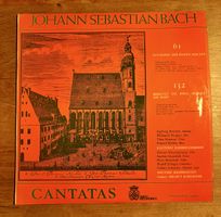 JS Bach Kantaten 61 und 132 Vinyl LP Collectors Series