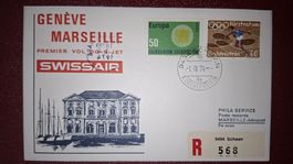 Swissair Geneve - Marseille 01.04.1974