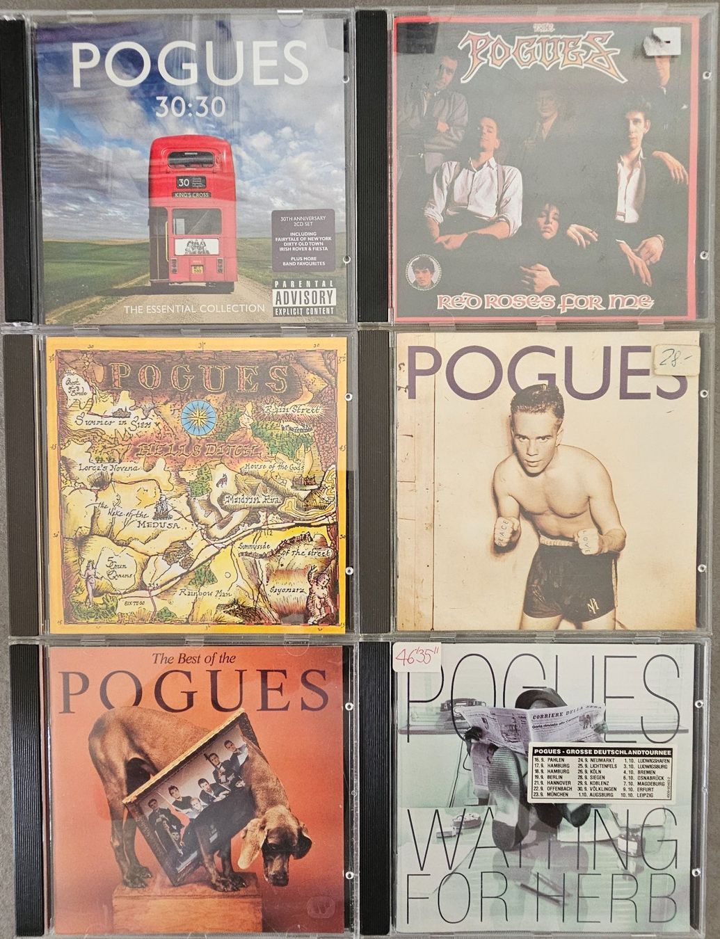 CD: The Pogues CD's – Usato da Unterkulm venduto da Chaplyn2018