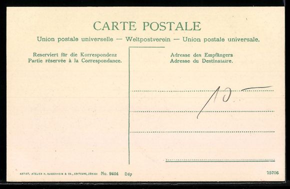 Cartoline postali: Zürich, Bahnhofbrücke und Polytechniku – Usato da Berlin venduto da bartko-reher 1