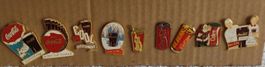 9 Coca Cola Pins
