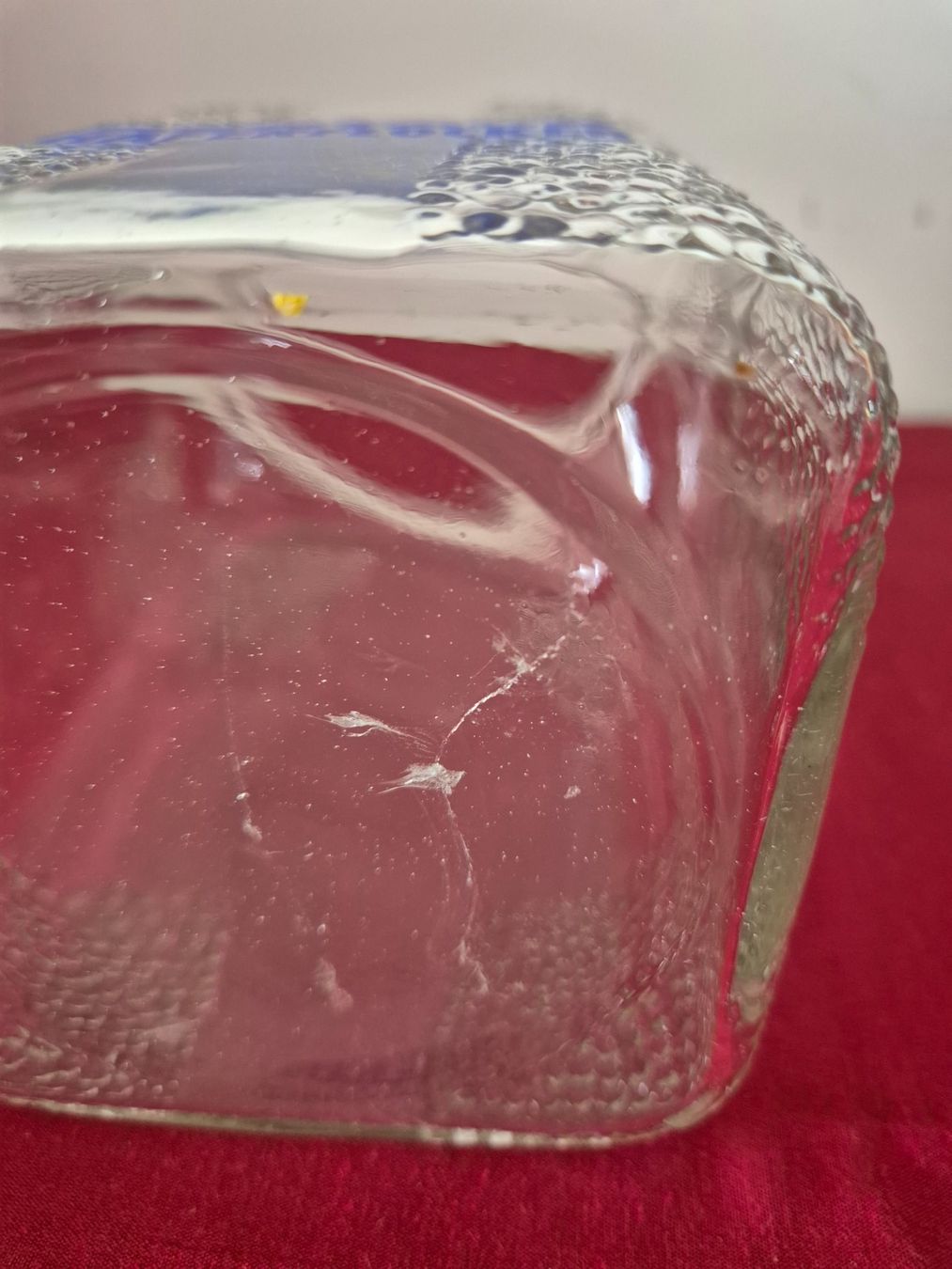 Gläser: Vorratsdose aus Glas Kentaur Haferflocken – Gebraucht aus Oberdiessbach von Finland1977 4