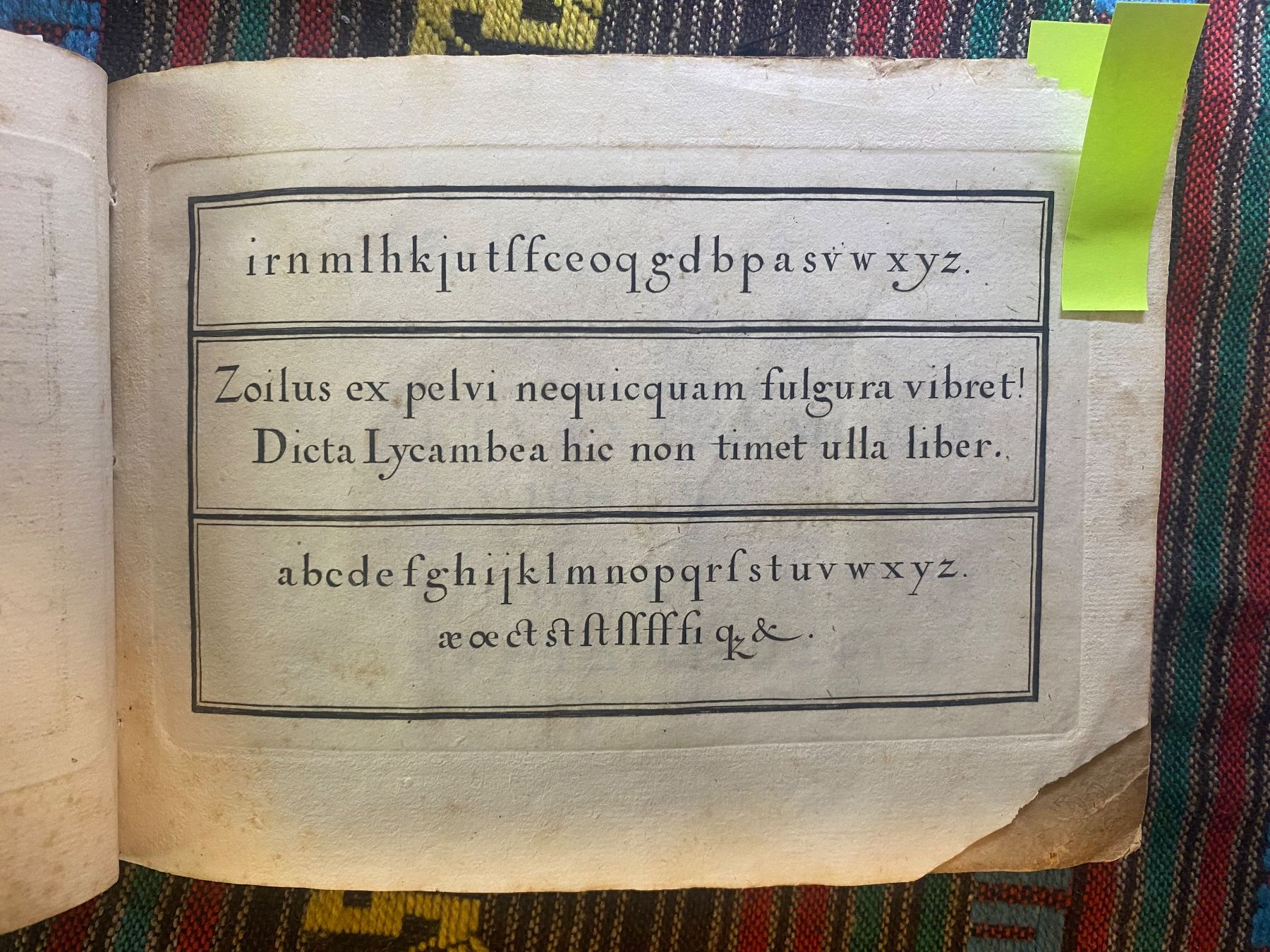 Dokumente: 1709 abc-Schriftenheft – Gebraucht aus Langendorf von Antik-Samariter 7