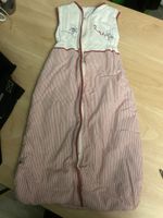 Warmer Winterschlafsack 75cm Top Zustand, Gestreift, Rot