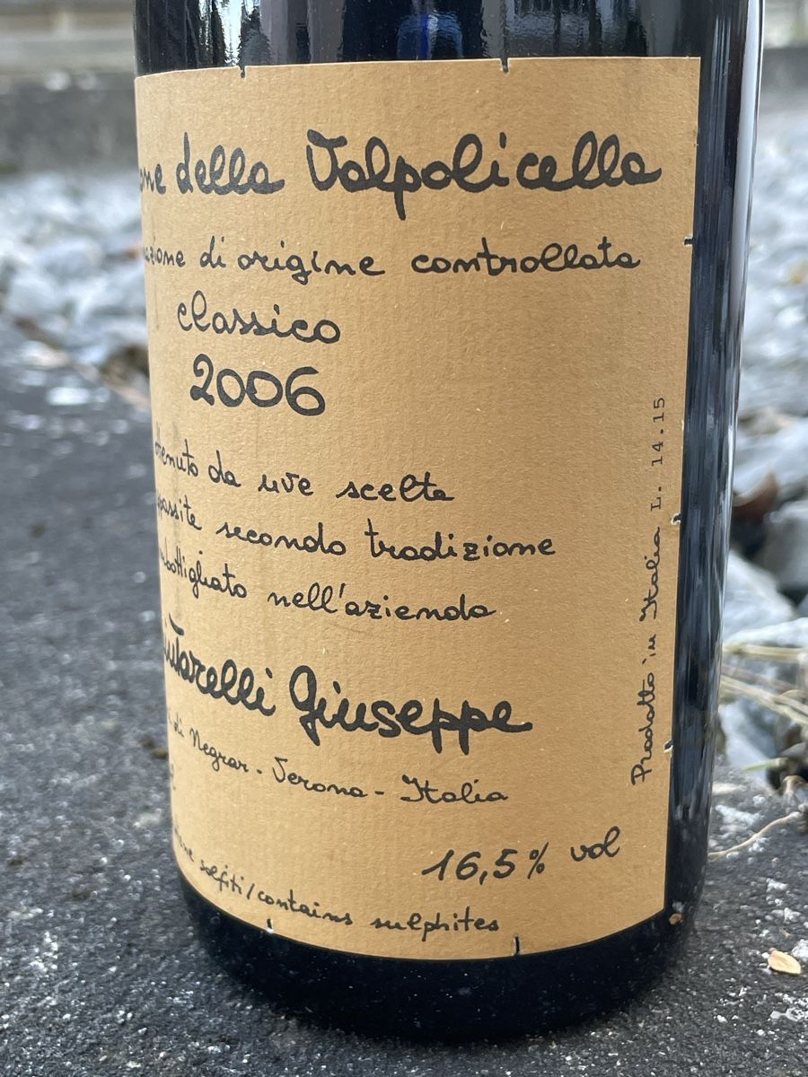 Amarone Wein: Amarone della Valpolicella Classico Quintarelli 2006 – Neu (gemäss Beschreibung) aus Oberwil BL von wangdang 2