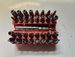 31-tlg. Bitsatz Schrauber Bit Set Steckschlüssel-Satz