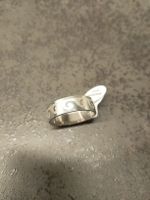 Schöner Edelstahl Ring, Grösse 21, mit Wellenmuster 🌊