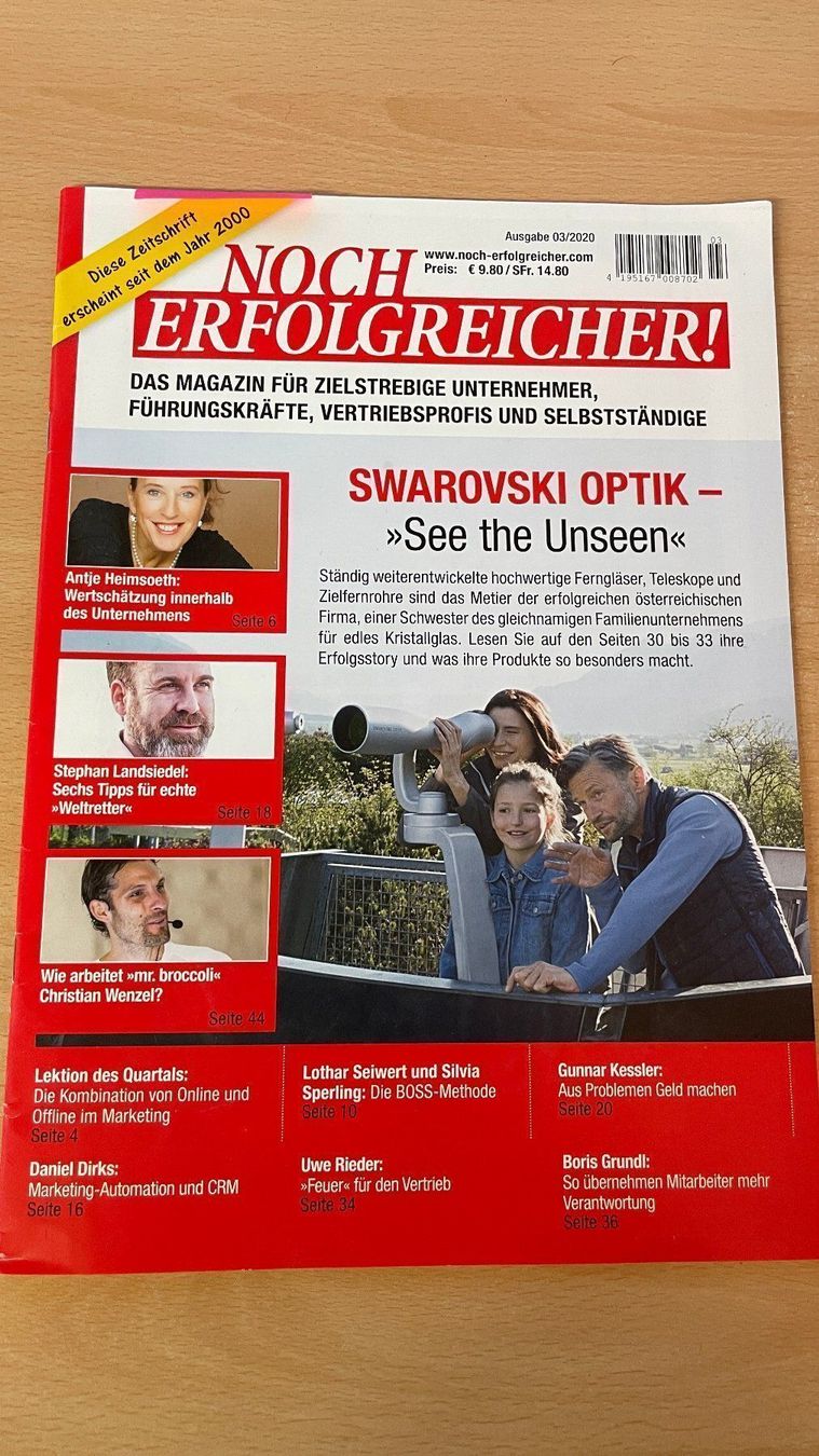 Riviste & Magazine: Noch erfolgreicher Ausgabe 03/2020 – Usato da Glattfelden venduto da cybermaxx