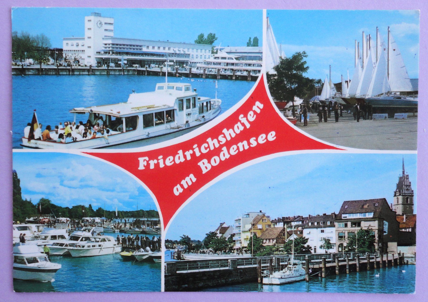 Cartoline postali: Friedrichshafen am Bodensee – Usato da Fétigny venduto da Billy2miny