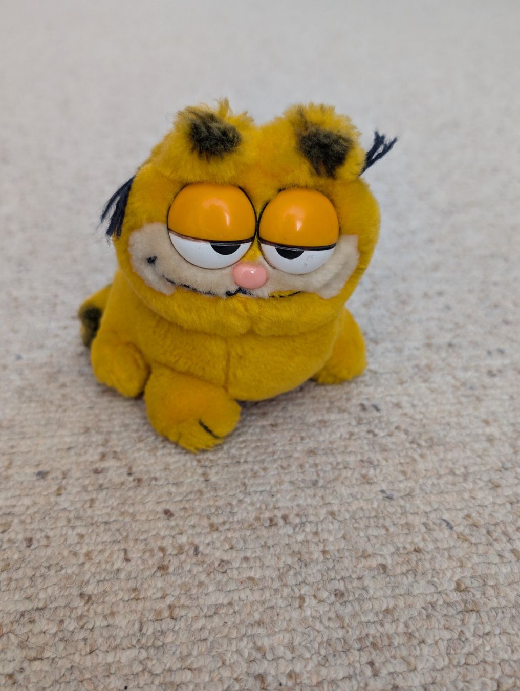 Giocattoli: Garfield Stofftier Plüsch, ca 12 hoch – Usato da Spiez venduto da Crazyduck