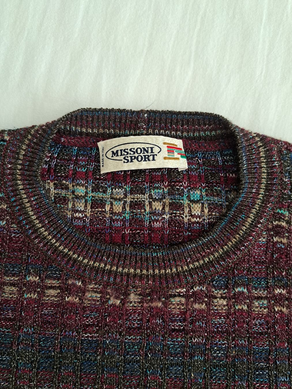 Missoni Pullover & Sweatshirts: Pullover Missoni Sport patterned multicolor size XL used – Gebraucht aus Oberaegeri von handd 2