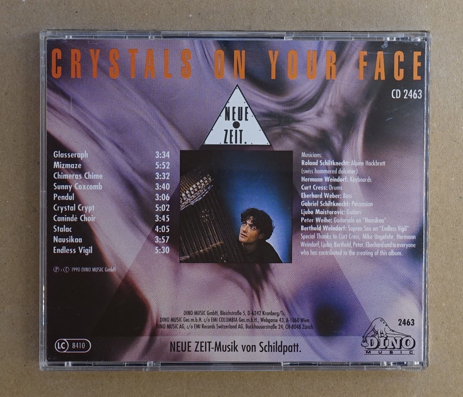 CD: Crystals On Your Face - Schildpatt - T5 – Usato da Sessa venduto da discoverymedia 1