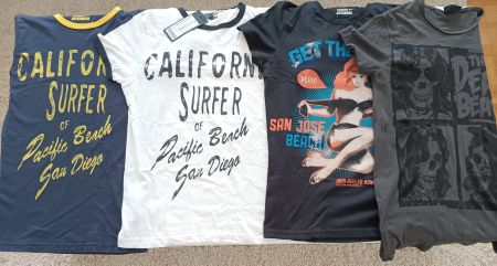 4x T-Shirt Gr. XS / Gr. 164 -  New Yorker