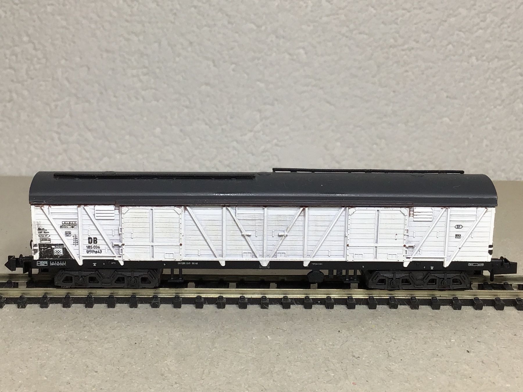 Trix Modellini di ferrovie: TRIX GÜTERWAGEN SPUR N – Usato da Männedorf venduto da Spezial-Modelle 1