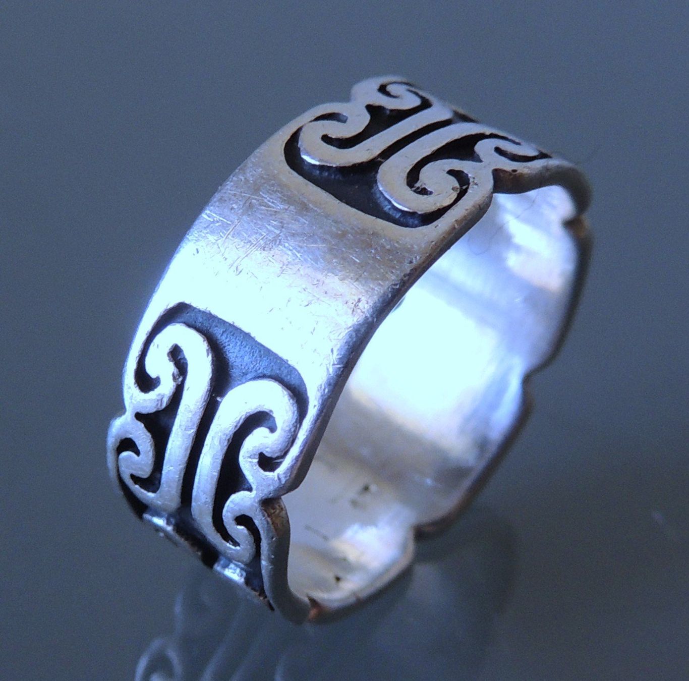 Anelli: Silber 925 Fingerring Gr. 57 – Usato da Waldenburg venduto da schaller707 2