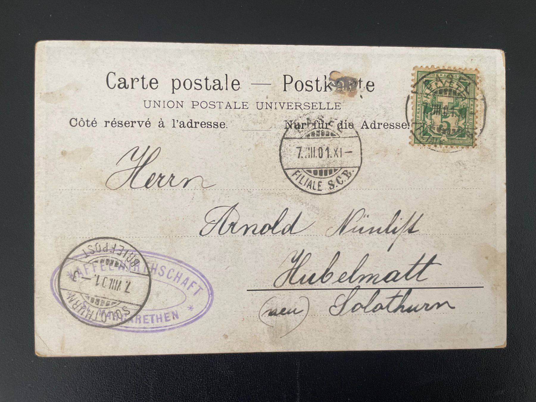 Cartoline postali: AK BS Basel, St. Margarethen, Kaffeewirtschaft und Kirche – Usato da Thal venduto da Danny82 1