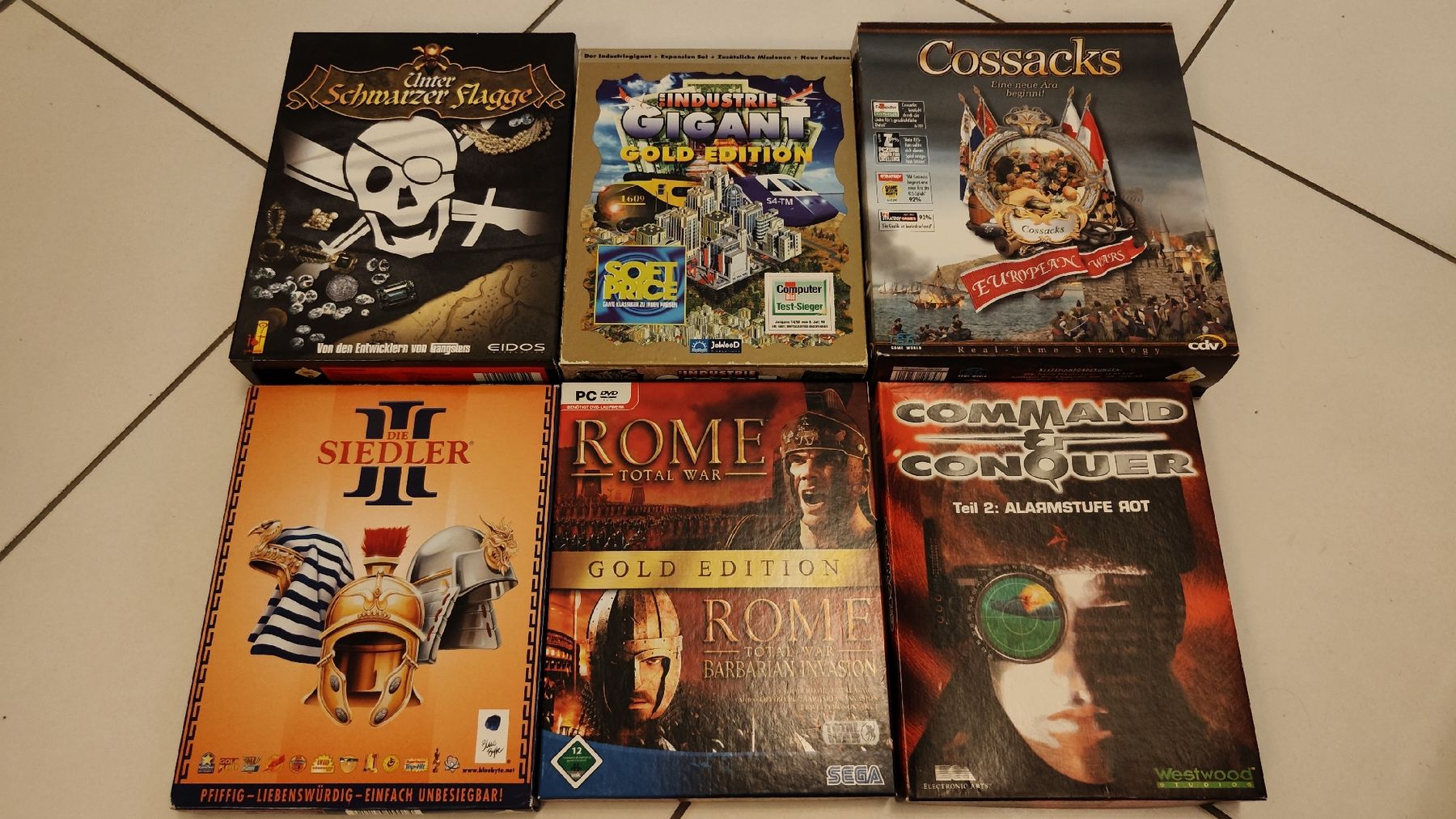 Spiele: Grosses PC-Bundle Big Box / Strategie / Action – Gebraucht aus Gasel von Realrumblejack 1