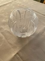 Kristall Blumenvase / Windlicht, Kugelform, Top Zustand! (55