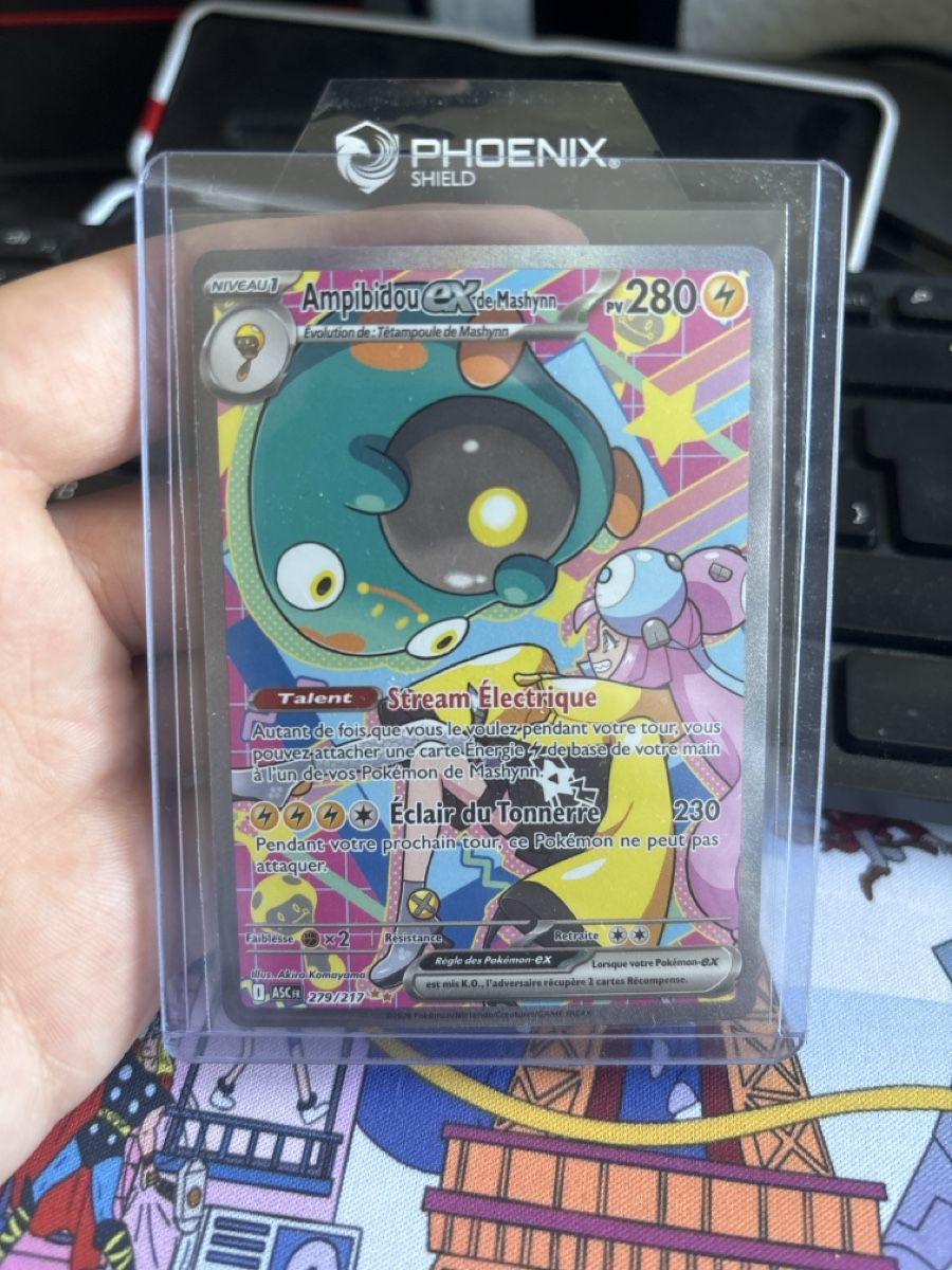 Pokémon Carte collezionabili: Ampibidou Ex alt Art FR ME2.5 – Nuovo (secondo la descrizione) da Puplinge venduto da Collection_Pokepi