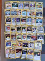 Lot de 88 cartes Pokémon Dresseur vintage