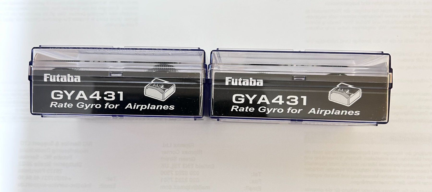Futaba Telecomando: Futaba Kreisel GYA431 – Nuovo e nell'imballaggio originale da Rickenbach b. Wil venduto da Maulem7 1