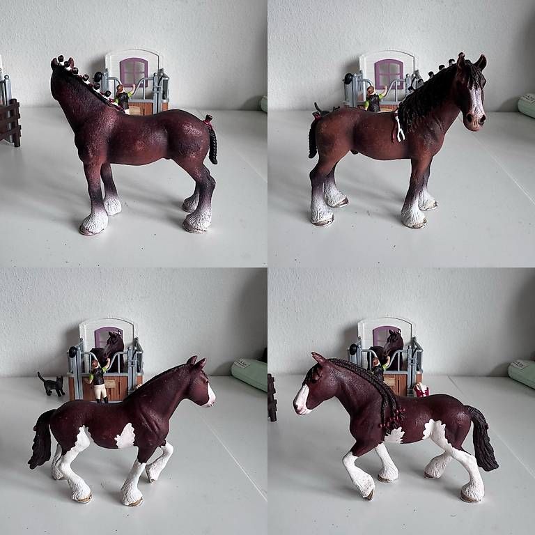 Schleich Jouets: Schleich Pferde-Set mit Stall gebraucht – D'occasion à Zürich par Baldrian1 2