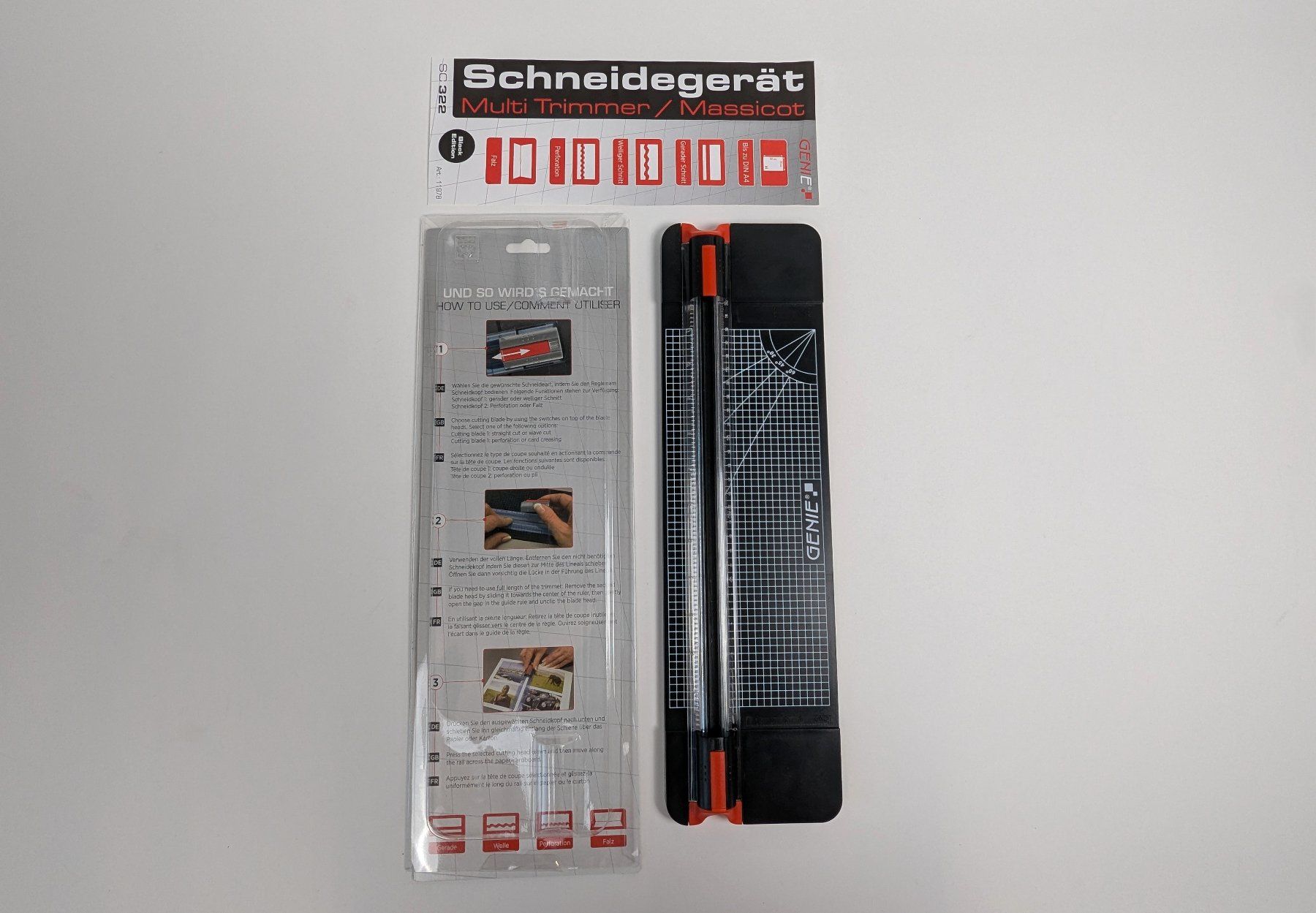 Alle Werkzeuge: GENIE Multi Trimmer Papier-Schneidegerät – Neu (gemäss Beschreibung) aus Dintikon von Restwert_Dintikon