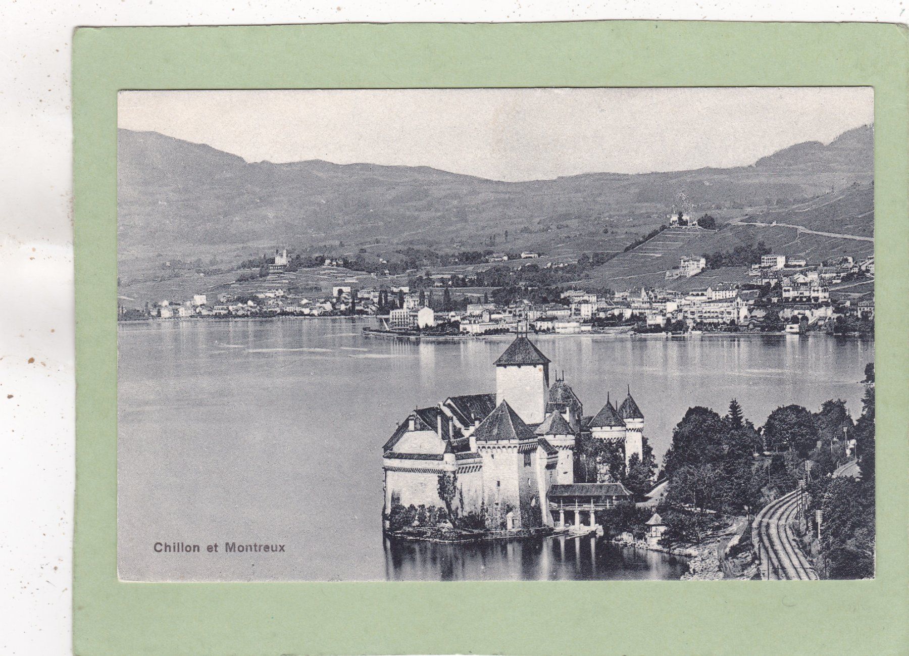 Cartoline postali: Chillon et Montreux – Usato da Herisau venduto da Lisegrat2008