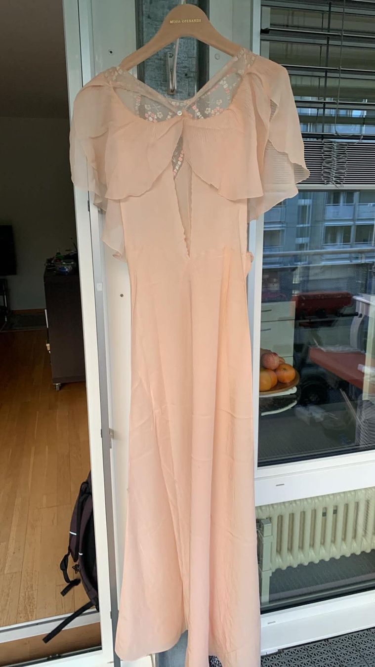 Vestiti: Nachtkleid 1930 unique S-M Seide   POST – Usato da Bern venduto da waves0 3
