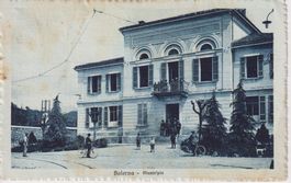 AK Balerna - Municipio, animatissima 1921