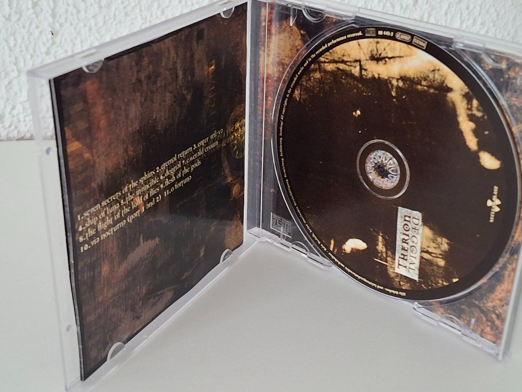 CD: CD Therion  - Deggial . – Usato da Aarberg venduto da Jackup1 2