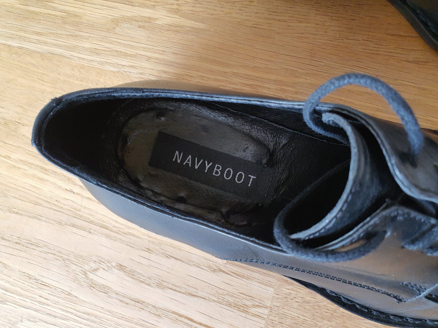 Navyboot Scarpe da uomo: Navyboot Leder Schuh, nur kurz getragen Gr. 41 – Usato da Winterthur venduto da Nooitgedagt 6
