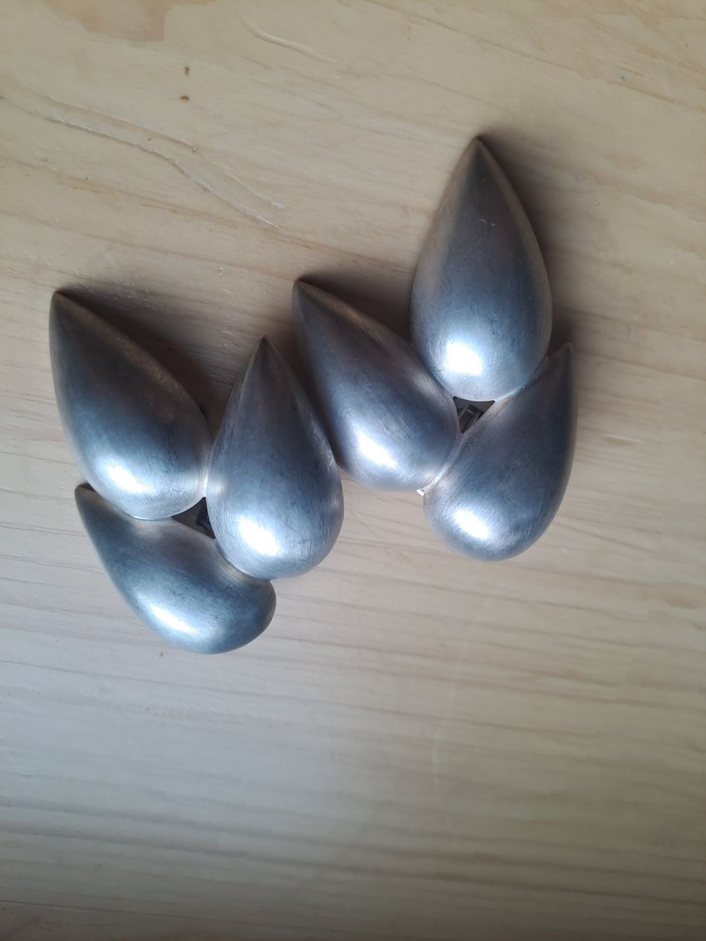Ohrringe & -stecker: Grosse Silberohrclips 925 – Gebraucht aus Emdthal von kasira 1