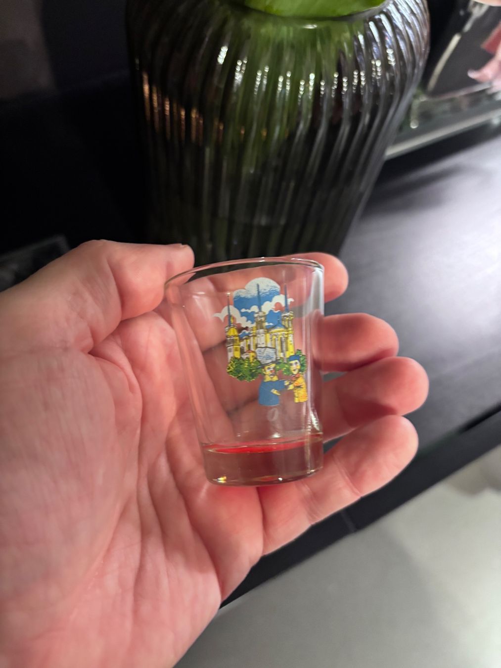 Bicchieri: Lyon Shot Glas / Schnapsglas – Nuovo (secondo la descrizione) da Zürich venduto da engebrunau