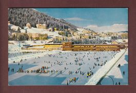 DAVOS - Natureisbahnen und Kunsteisbahn - 1964