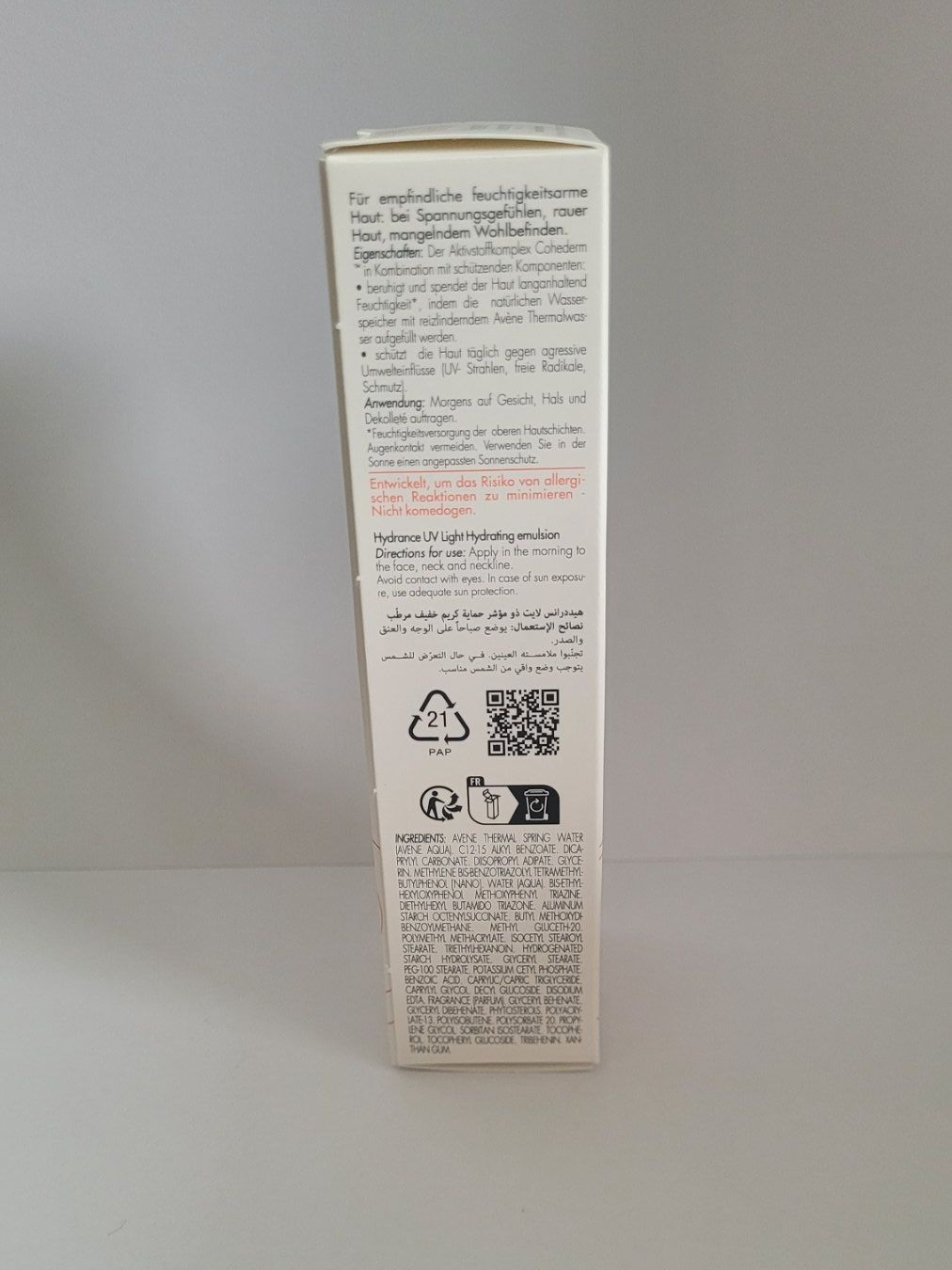 Avene Soins du visage: Avène Hydrance UV - Leicht – Neuf avec emballage d'origine à Bern par Zerocool_R 1