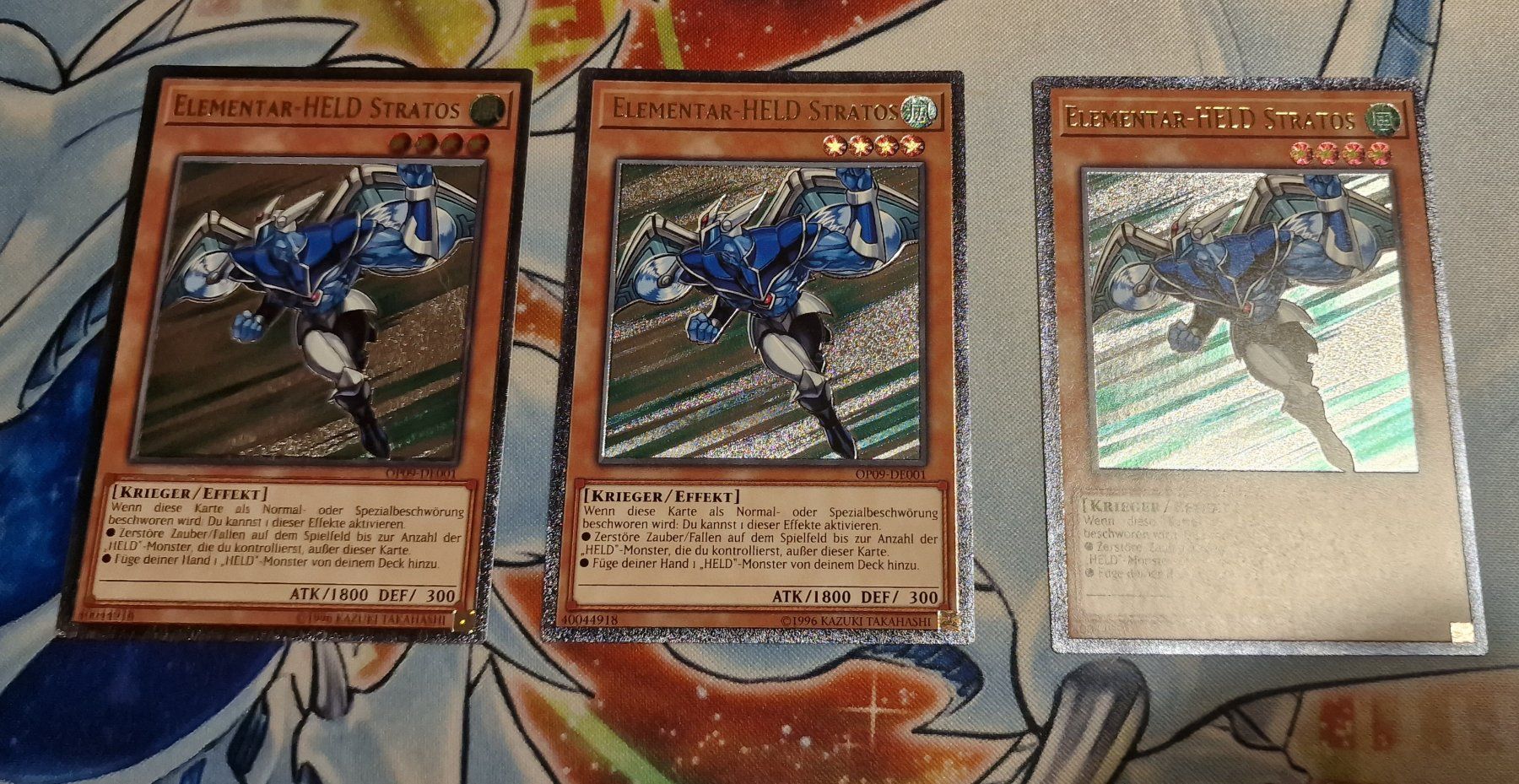 Yugioh Carte collezionabili: 3x Elementar-HELD Stratos OP09 DE – Usato da Pfäffikon ZH venduto da AnimOwO