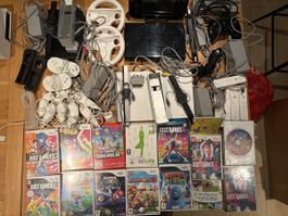 Lot de 3 wii et 1 WiiU et 14 jeux 