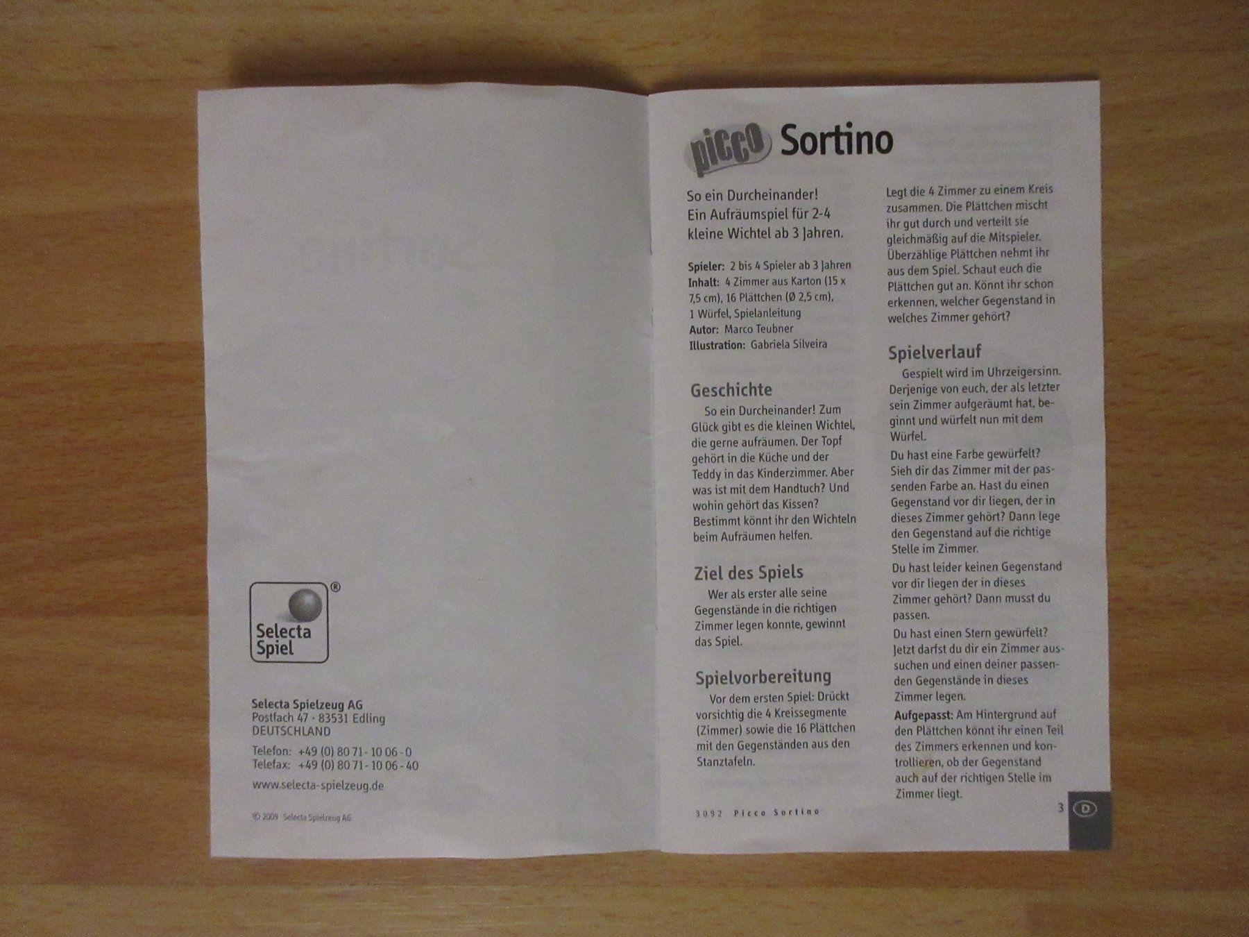 Selecta Giochi: Picco Sortino Aufräumspiel – Usato da Kaisten venduto da renault015 3
