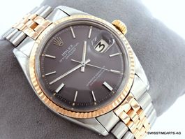 ROLEX DATEJUST 18K/SS VINTAGE 1970 REF. 1601 AUTOMATIK 36MM