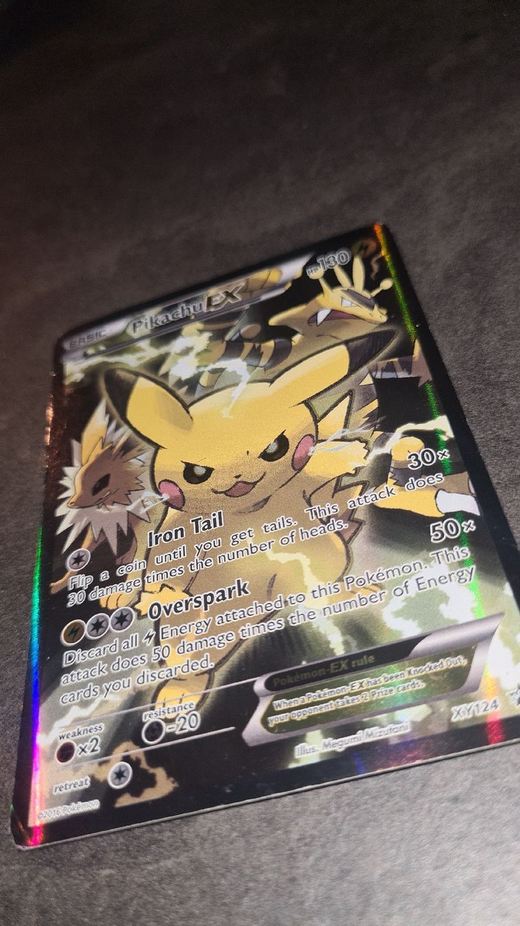 Pokémon Cartes à collectionner: Pikachu EX XR124 selten – D'occasion à Rorschacherberg par Reselling_page 1
