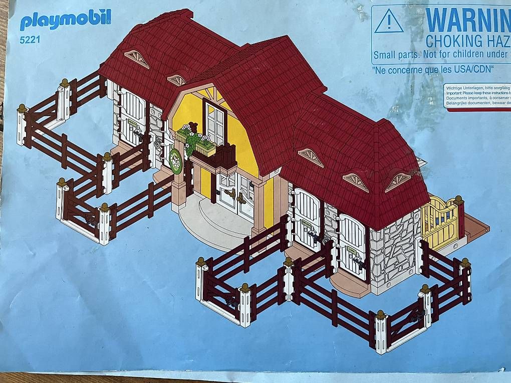 Giocattoli: Playmobil 5221 Reiterhof  – Usato da Bern venduto da Einschlag 1