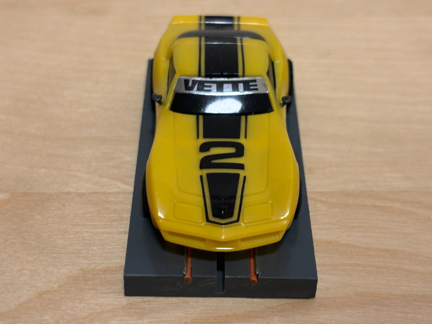 Tyco Piste: Tyco Corvette gelb/schwarz #2 – Usato da Bülach venduto da h0slotch 7