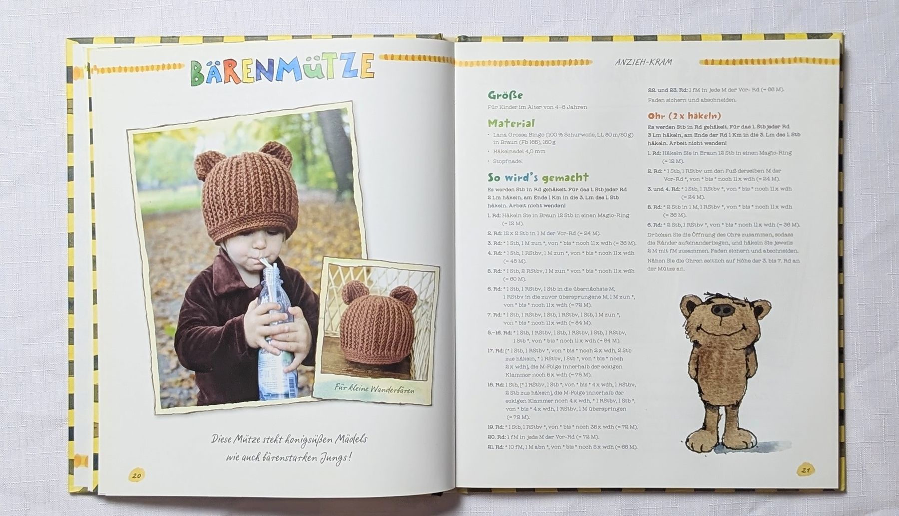 Libri: Das Janosch-Häkelbuch - Häkeln mit Tiger und Bär – Nuovo (secondo la descrizione) da Wängi venduto da ABIZONE-86 1
