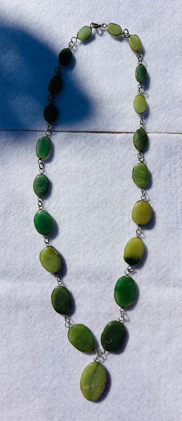Catenine: Collier en aventurine verte – Usato da Suscévaz venduto da ade_t8x2 3