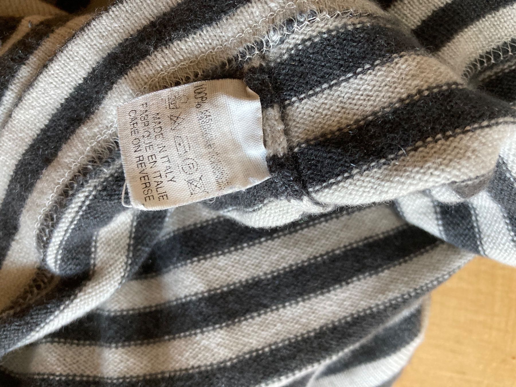 Pullover & Sweatshirts: Aida Barni Pullover gestreift 100% Kaschmir Grösse M/L – Gebraucht aus Bolligen von ocean133 2